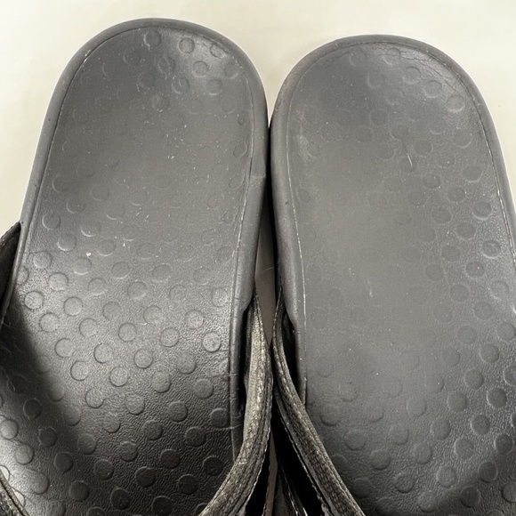Vionic Tide II Womens size 9 Black Toe Post Sandal flip flops - Picture 8 of 11